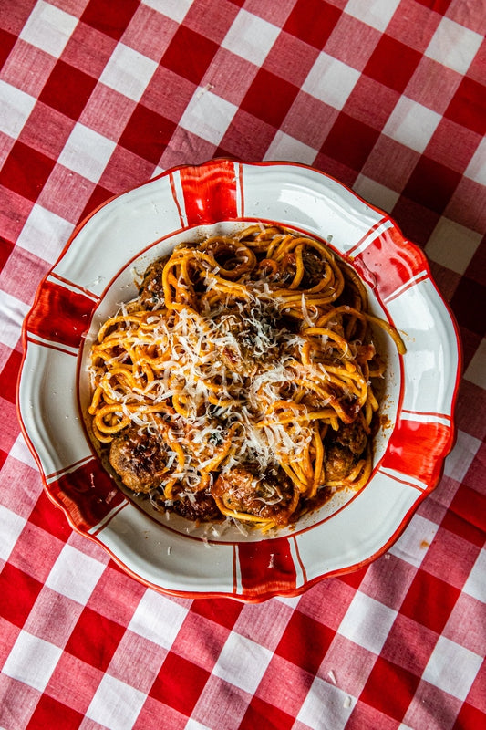 Classic Meatballs with Red Sauce