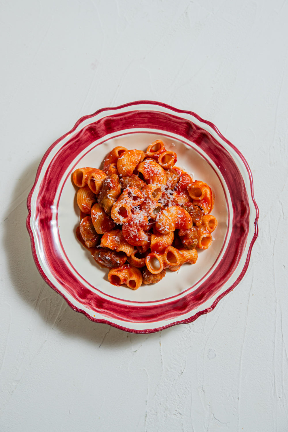 Sausage Meatballs in Red Sauce