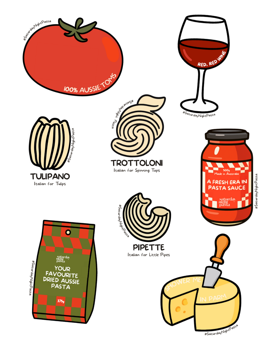 SNP Pop-Out Magnets - 8 Designs