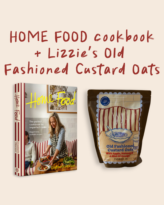 Farmer Jo Old Fashioned Custard Oats + Home Food cookbook
